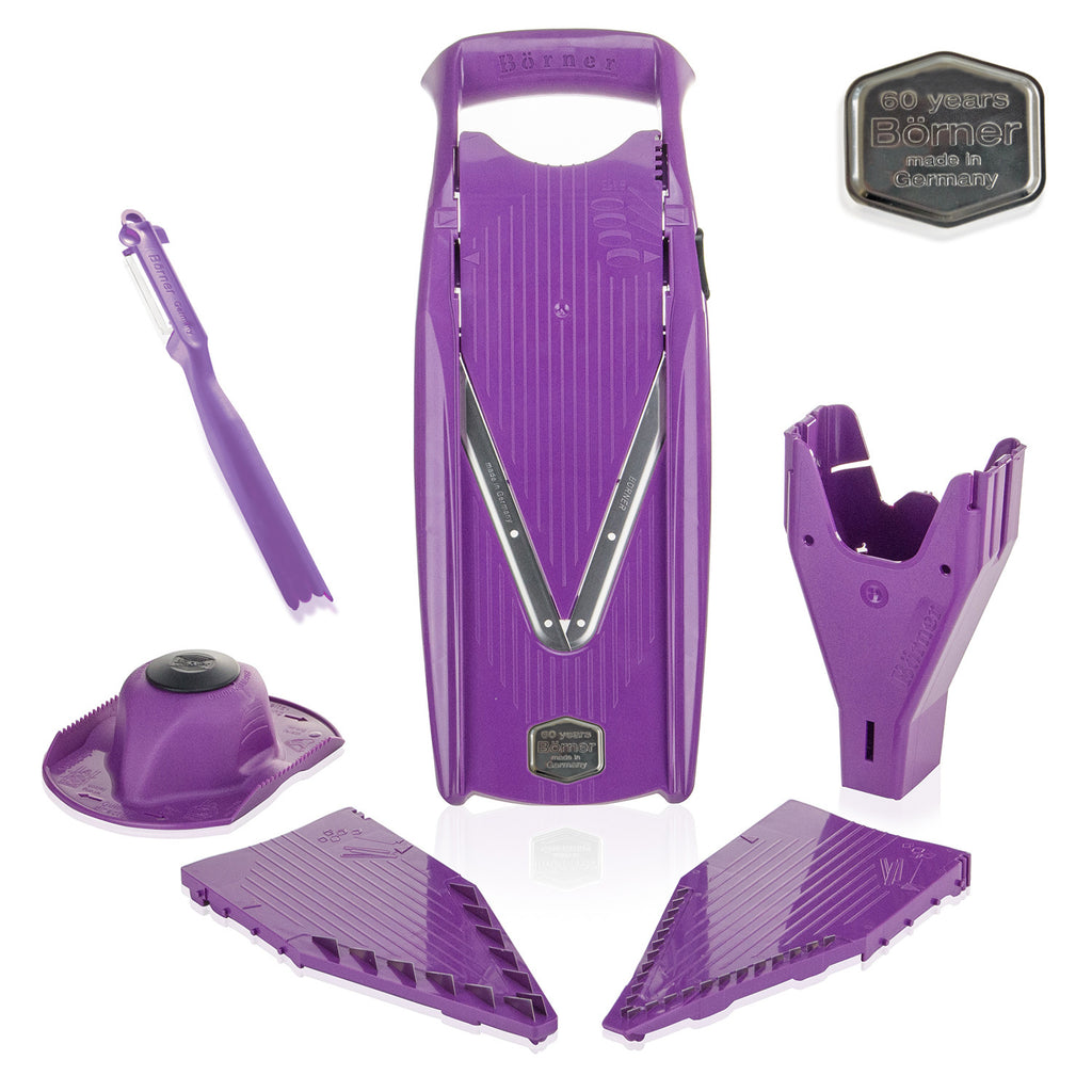 Dash Electric Mandoline & Food Slicer, Purple 